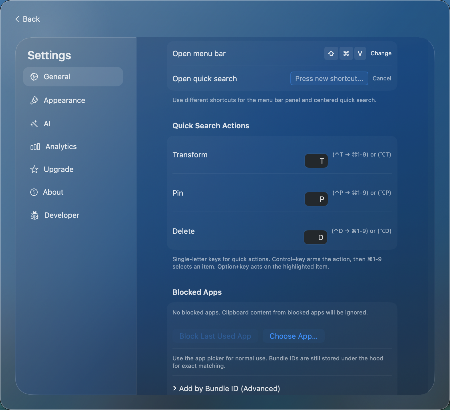 Hotkey recorder active