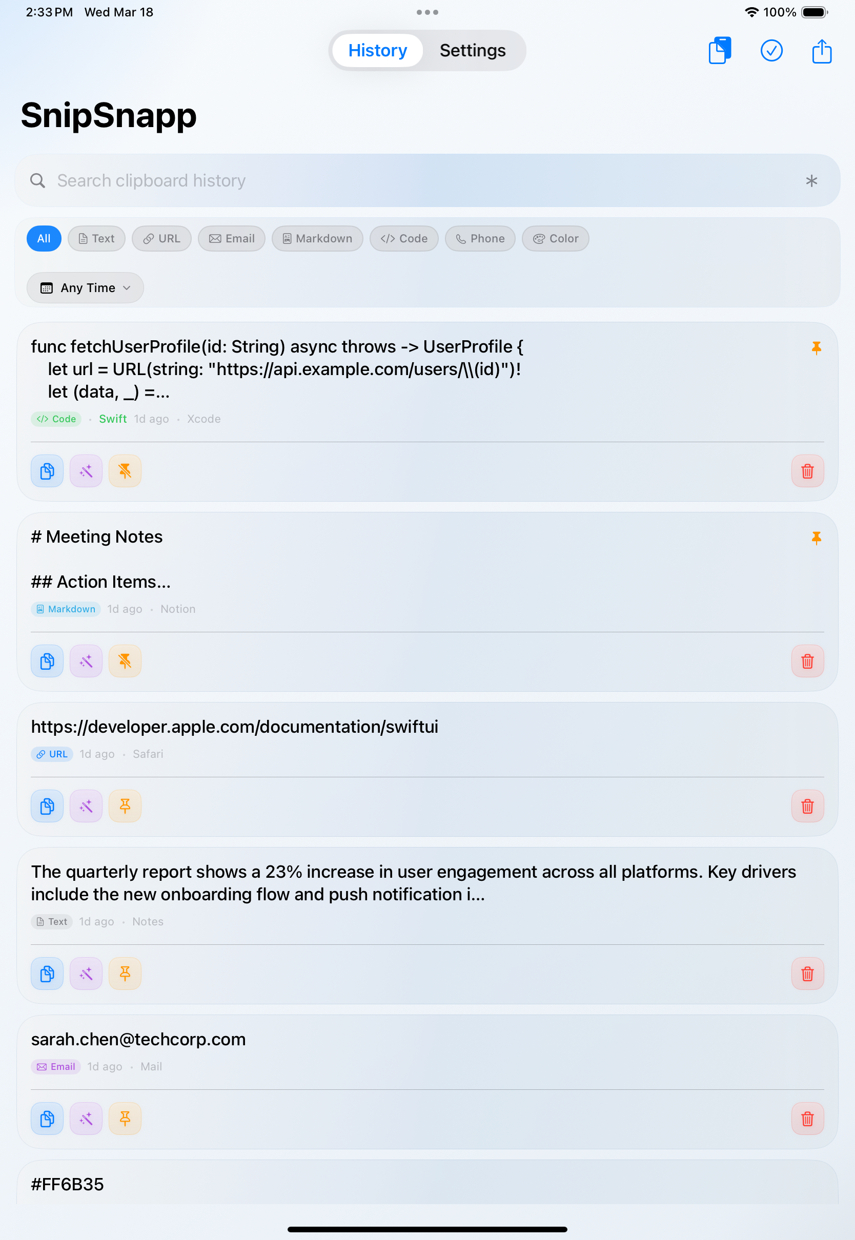 iPad history